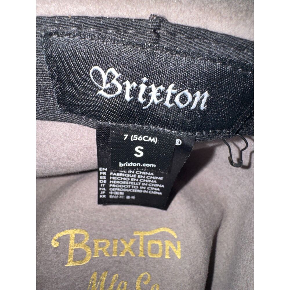 brixton fiona ii traveler women's wool felt fedora Gray Size Small - Picture 7 of 7